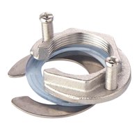 Ioensy - El Juego De Arandelas De Contratuerca Para Grifo Reemplaza Los Accesorios Para Grifo De Jardín De Un Solo Orificio De Acero Inoxidable