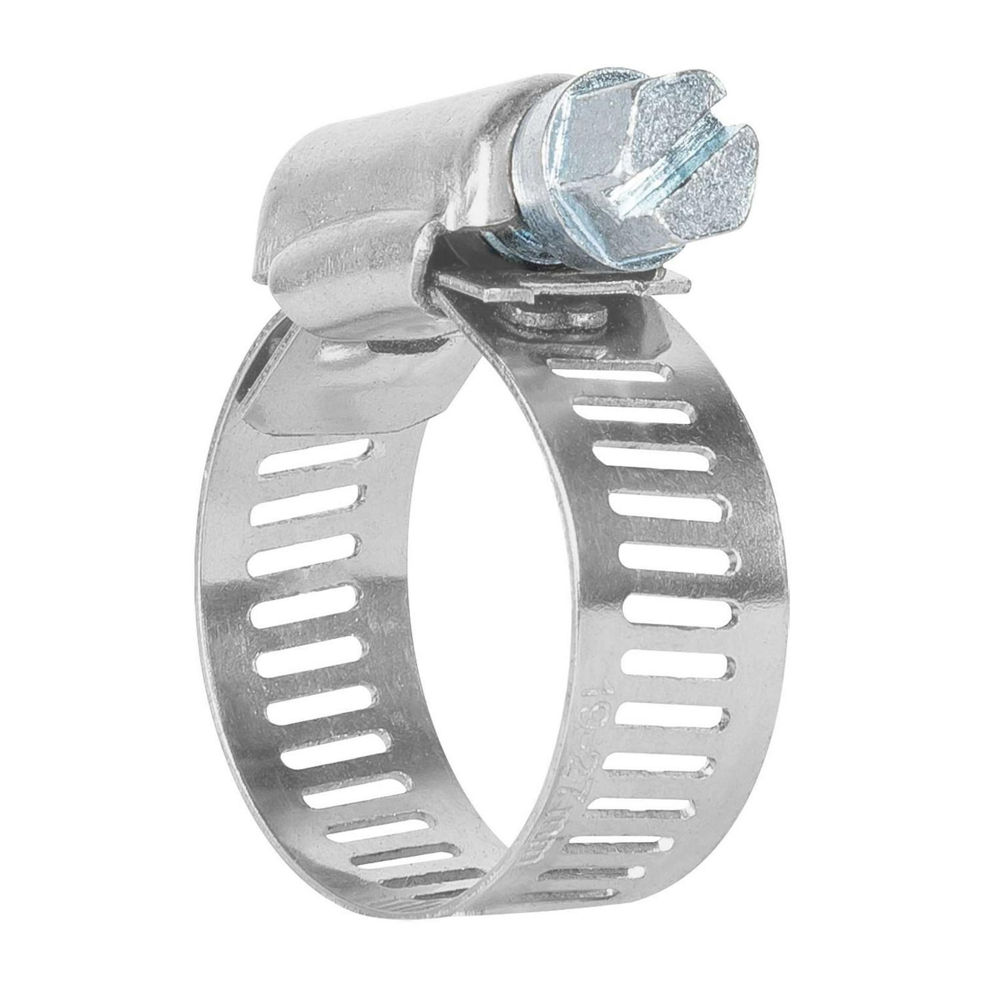 Gen - 5x Set De Abrazadera Metalica Con Tornillo Para Manguera Jardin Multicolor