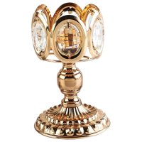 Bothyi - Soporte De Luz De Té Dorado, Soporte De Vela De Pilar, Decoración De Navidad De Halloween S