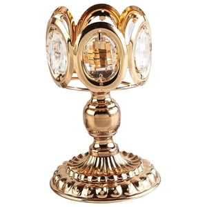 Bothyi - Soporte De Luz De Té Dorado, Soporte De Vela De Pilar, Decoración De Navidad De Halloween S