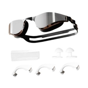Ioensy - Gafas De Natación Impermeables, Antifugas, Cómodas Y Portátiles, Color Negro