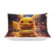 thumbnail image 3 of Pi-ka-chu Bed Duvet Cover Microfiber Bedding Sets 3D Printed Lightweight 3 Piece Comforter Sets for Kids Boys Girls, 3 of 5