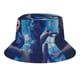 thumbnail image 5 of La Noche del Cazador Sombrero bucket para adultos, gorra de protección solar, sombrero de pescador plegable para viajes al aire libre, pesca y actividades de verano, 5 of 6