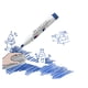 thumbnail image 2 of Plumón de Pizarra Jumbo Faber-Castell 123 azul BL, 2 of 3