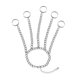 thumbnail image 3 of Moda Cadena De Mu?eca Aleación Punk Anillos Pulsera Joyería Regalo Cadena De Mano Plata, 3 of 5