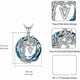thumbnail image 3 of Collar árbol de la vida de material mixto, 3 of 3