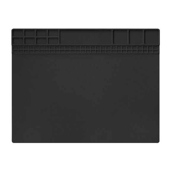 Alfombrilla de soldadura de silicona Handook, resistente al calor, 500 °C, 16 x 30 cm