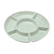 thumbnail image 1 of Plato De Aperitivo, Plato De Comida, Bandeja Dividida Para Servir Dulces, Postres, Dulces, Verde, 1 of 5