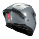 thumbnail image 5 of Casco para moto MT FF128SV Braker SV Solid A12 Gris Brillo 2XL, 5 of 6