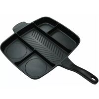 Genérico - Sartén Multiuso 5 En 1, Antiadherente, Horno Y Cocina