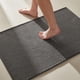 thumbnail image 1 of Alfombra de baño TYUU, antideslizante, lavable, gris oscuro, 40 x 60 cm, 1 of 8