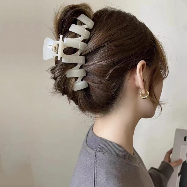 Oversize Non-Slip Hair Claw Clips - Perfect for Thick Hair Accessories!