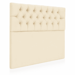 Ethan Desing - Respaldo De Cama 2 Plazas Crudo Capitone