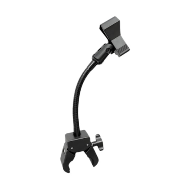 Soporte de micrófono ajustable de 360 degree Soporte de micrófono de micrófono Flexible de 360 grados Topeador de clips de micrófono para bicicletas , Por 15 a 50 mm