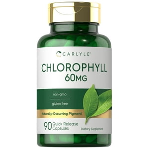 Suplemento Carlyle Clorofila 90 Cápsulas 60 Mg