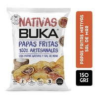 Papas Fritas Artesanales Sal De Mar 150 G Buka