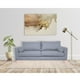thumbnail image 2 of Sofa Indu 2 Cuerpos Felpa Gris, 2 of 3
