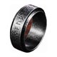 thumbnail image 1 of Anillo Runas Vikingo Titanio Giratoria Hombre Masculina m1, 1 of 3
