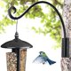 thumbnail image 2 of Soporte para colgar plantas Lifyzoon Heavy Duty, 22 pulgadas, hierro negro, 2 of 7