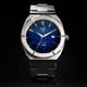 thumbnail image 1 of Reloj Hombre HATI Acero Inoxidable Zafiro Esfera Azul Cuarzo Japonés 5ATM Fecha Moda, 1 of 5