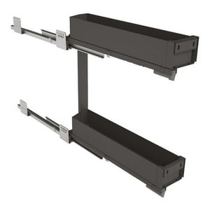 Especiero 2 Bandejas Proline 150Mm Cierre Suave Guia Izq Dvp