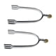 thumbnail image 3 of 2x Espuelas Para Caballo Decoración De Bota De Caballo Accesorio Ecuestre Espuelas Para Montar A Caballo, 3 of 4