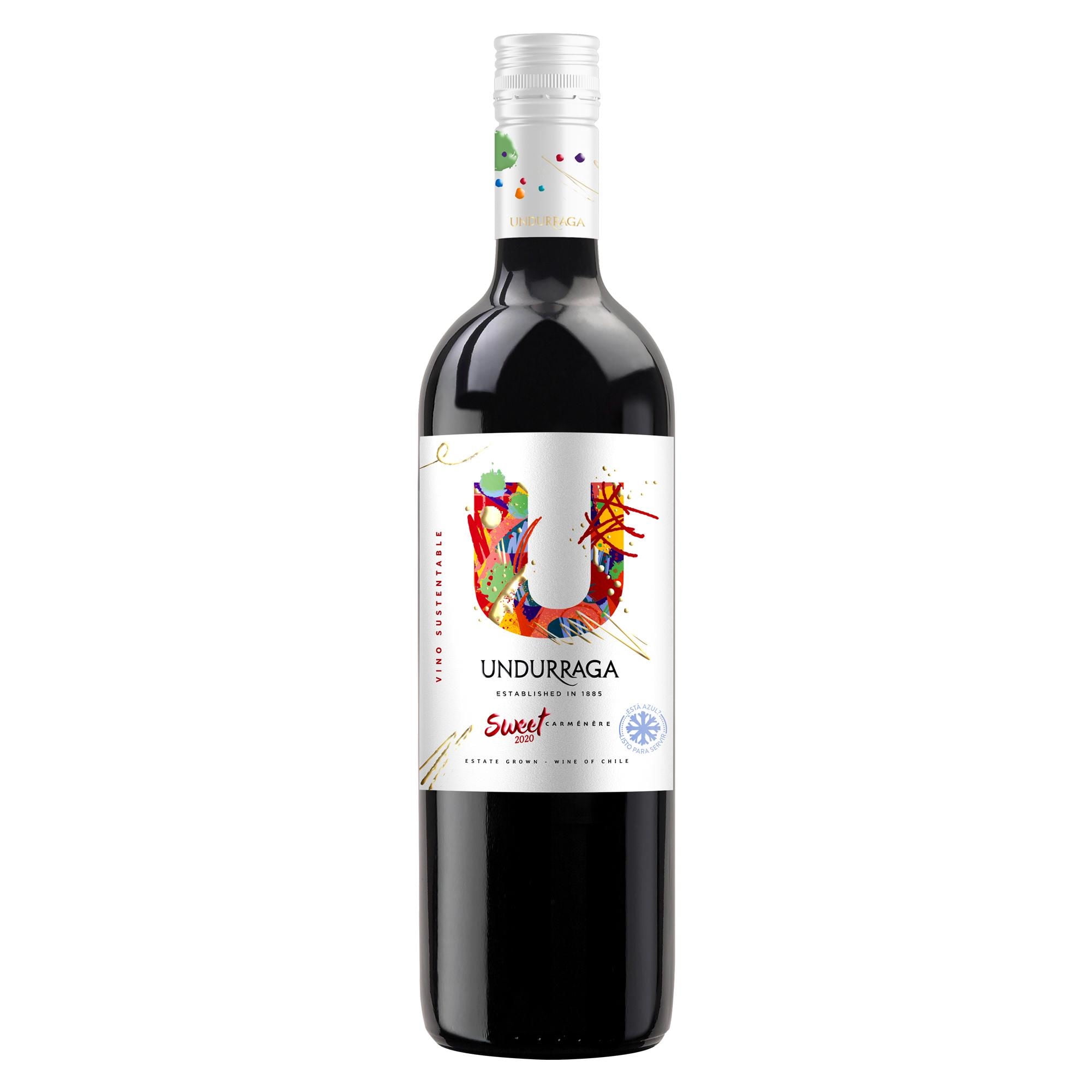 Vin Tinto Carmenere Sweet 12.5° Botella 750 ml Undurraga