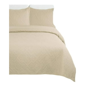 Genérico - Cubrecama Quilt Verano King Unicolor Ligero E2