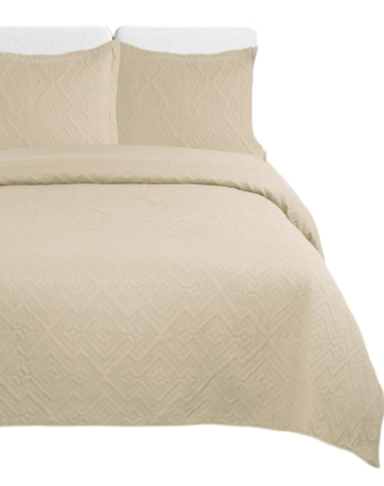 Genérico - Cubrecama Quilt Unicolor Plaza Y Media Verano E2