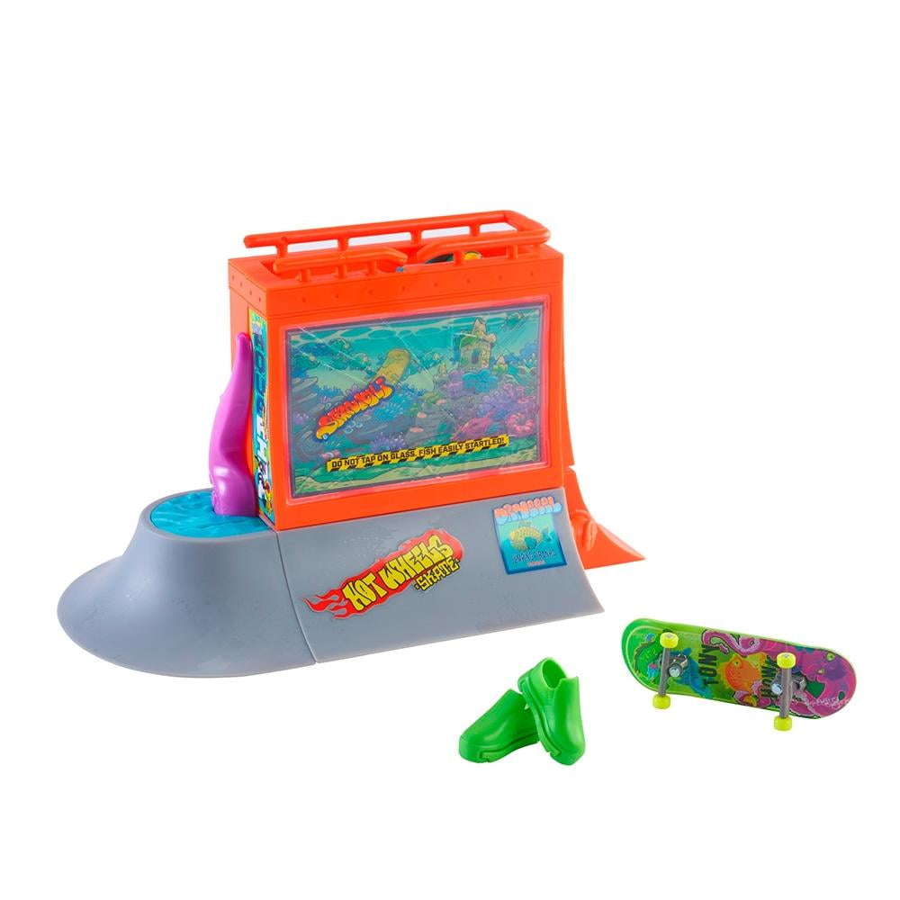Pista De Juguete Hot Wheels Parque De Skate Acuario