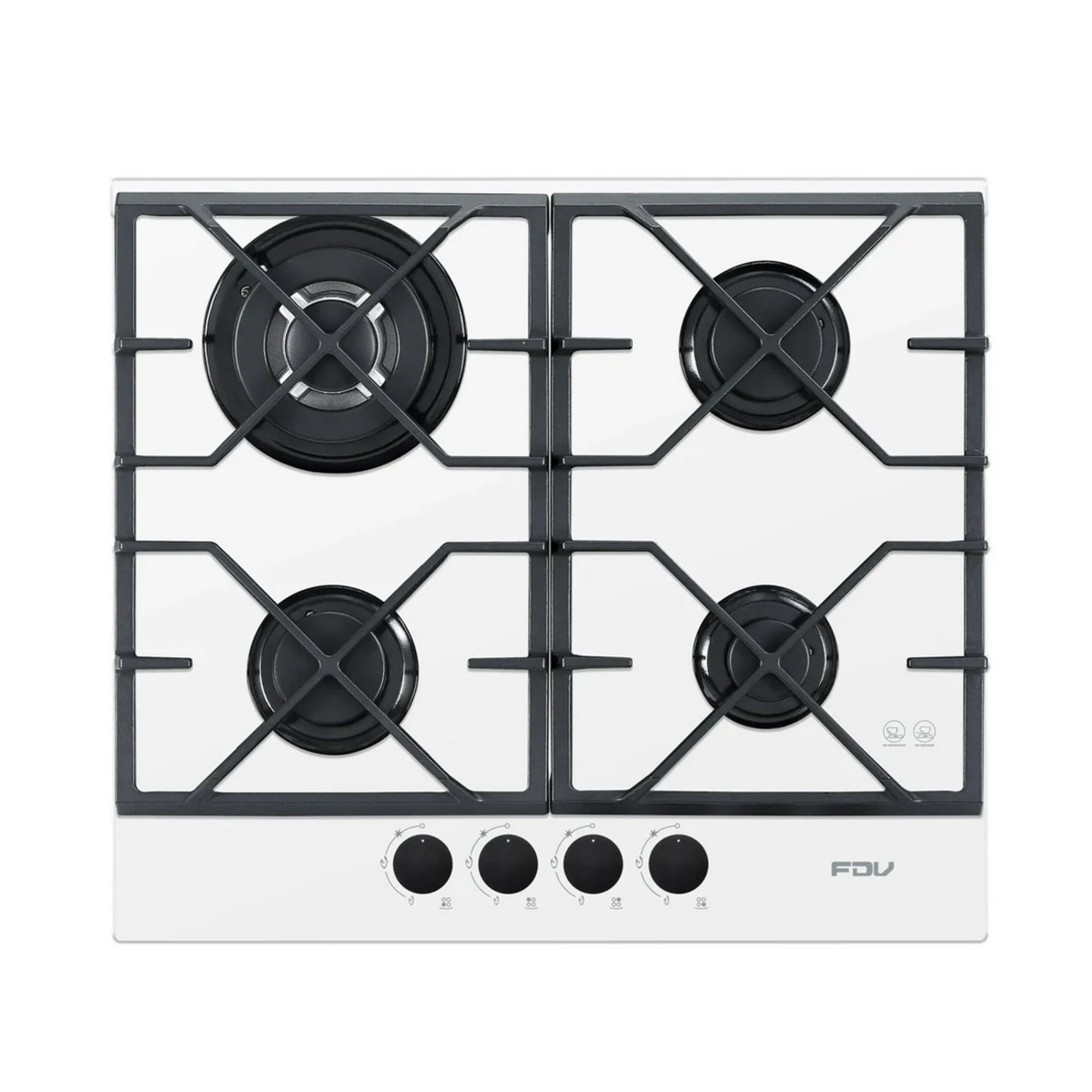 Encimera A Gas Fdv Signature White 60 4q Glp