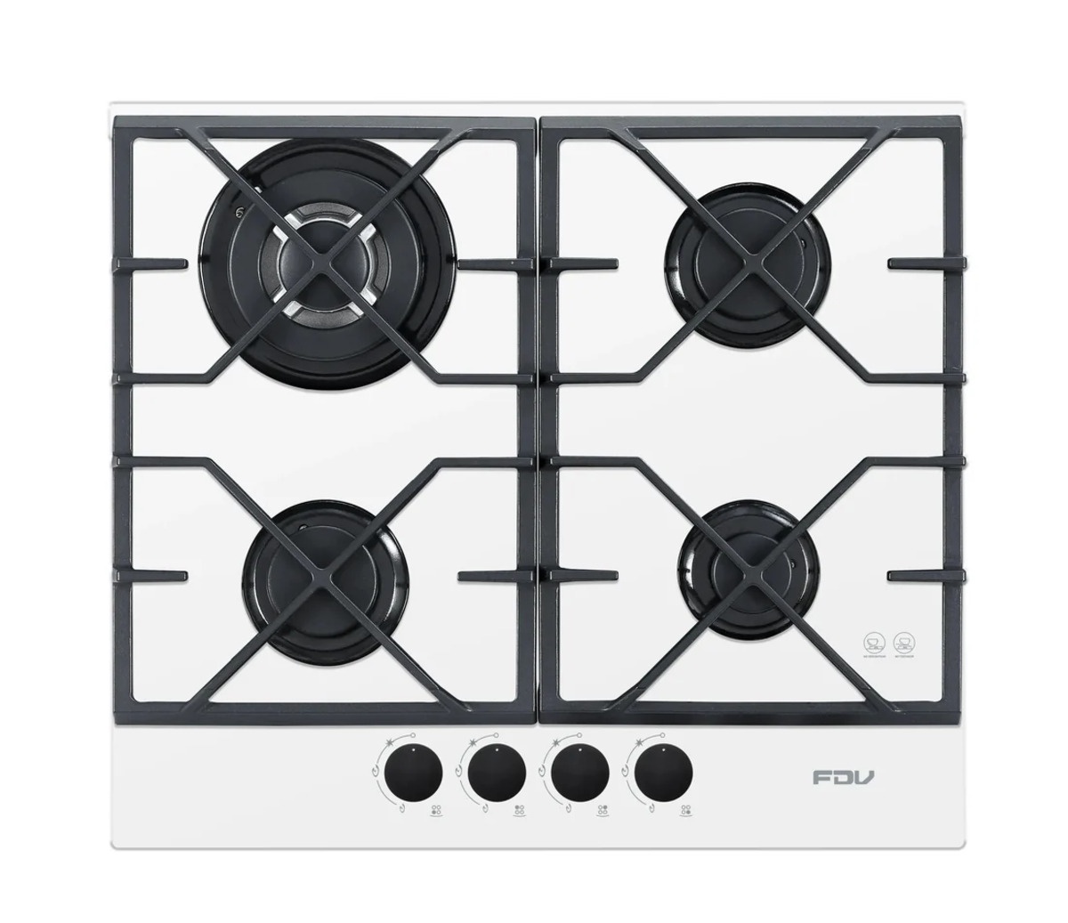 Encimera A Gas Fdv Signature White 60 4Q Glp