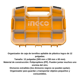 thumbnail image 3 of Organizador Plastico 12 Pulgadas 305x230x65  Apilable Ingco, 3 of 5