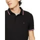 thumbnail image 2 of Polo Tommy Hilfiger con cuello a rayas para hombre, color negro, 2 of 3