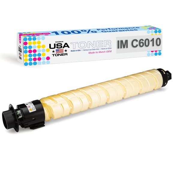 Tóner compatible amarillo IM C6010 - MADE IN USA TONER