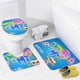 thumbnail image 4 of Do Re Mi-theme 4-Piece Shower Curtain Set with Rugs, Waterproof Bathroom Decor Set Includes Bath Mat, U-Shaped Rug, Toilet Lid Cover and Curtain with Hooks, 4 of 6