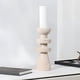 thumbnail image 1 of Candelabro torre alfil decorativo travertino crema, 1 of 3