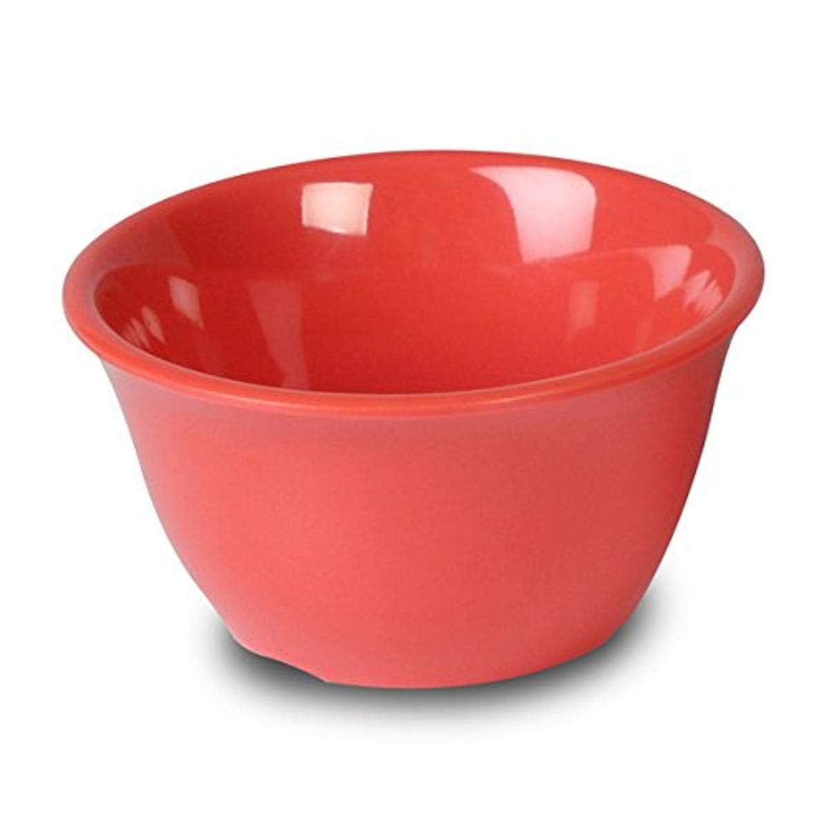 Bouillon Cup Yanco Ms-303rd Mile Stone De Melamina, 200 Ml, Color Naranja Y Rojo