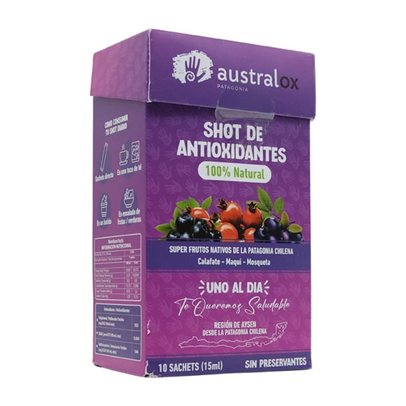 Shots X 10 Calaf - Arand - Mosq - Maqui 15 Ml , Australox