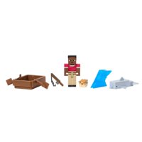 Figuras De Acción Minecraft 2 Pack Marinero Zuri 8 Cm