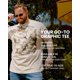 thumbnail image 4 of Camiseta masculina INTO THE AM talla grande con diseño gráfico de aventura y naturaleza, 4 of 6