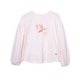 thumbnail image 1 of Polera Niña Manga Globo Estampado Colibrí Crudo, 1 of 3