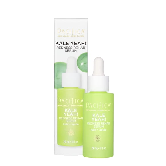 Serum Pacifica Beauty Kale ¡Sí! Rehabilitación de enrojecimiento: vegano