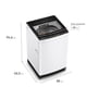 thumbnail image 2 of Lavadora Automática MDWMT14W 14KG Mademsa, 2 of 11