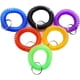 thumbnail image 1 of Llaveros espirales de muñeca HAMIYELL, 6 piezas, 2,2 in y aro de 1 in, 1 of 3