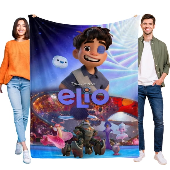 Elio anti-pilling, suave, ligera, esponjosa y acogedora de lujo para hogar y cocina – Perfecta para niños y adultos, 100 x 150 cm