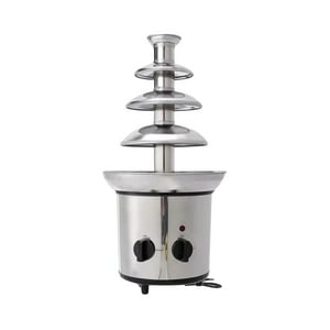 Importclick - Cascada Fuente Chocolate Fondue 4 Niveles Acero Inoxidable Plateado