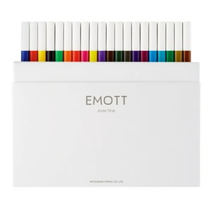 Faber Castell - Set Tiralíneas Uniball Emott Pem-Sy X40 Colores