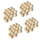 thumbnail image 4 of 200 piezas de cuentas de madera redondas espaciador suelto para artesanías de joyería de 10 mm 14 mm, 4 of 5