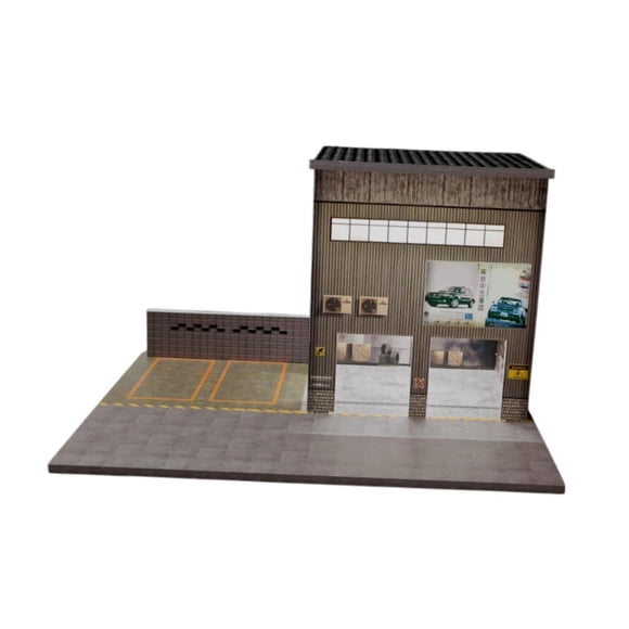 Diorama De Taller De Automóviles A Escala 1/64, Ideal Como Regalo Para Hombres